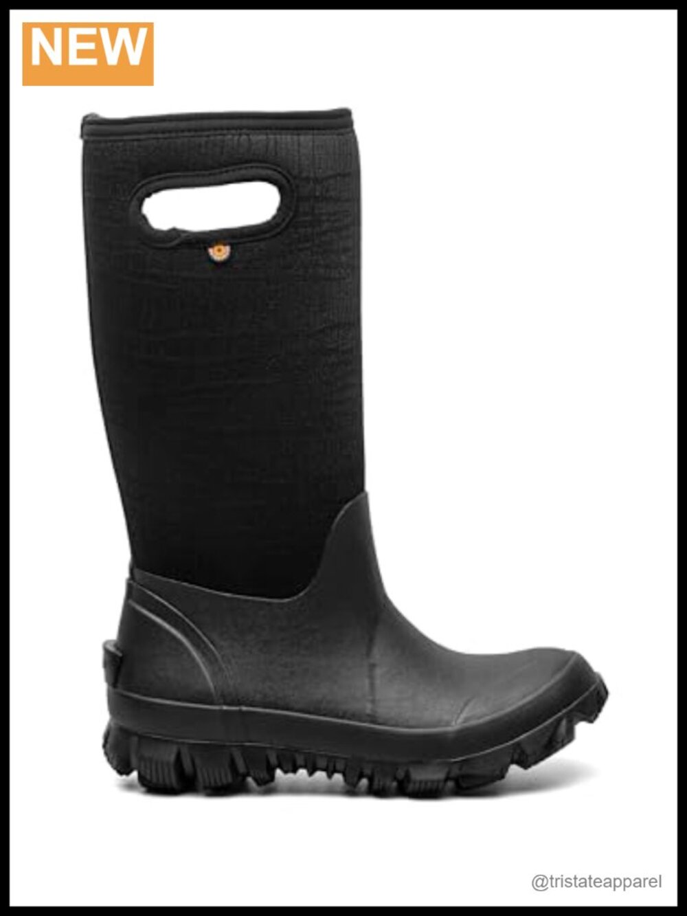 Women's Waterproof Snow Boots Pull-On Fleece Lined Leather Calf High Winter